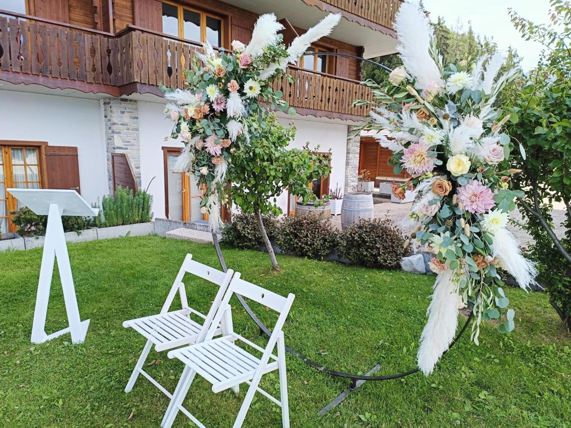 Hotel Chalet Royal Veysonnaz Exterior foto