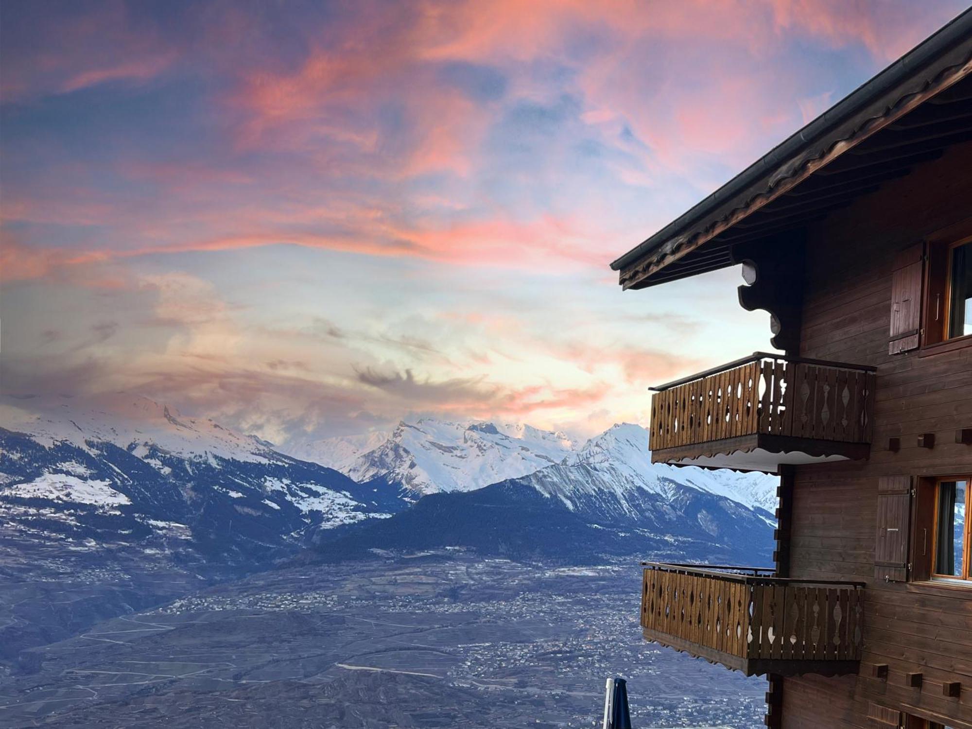 Hotel Chalet Royal Veysonnaz Exterior foto