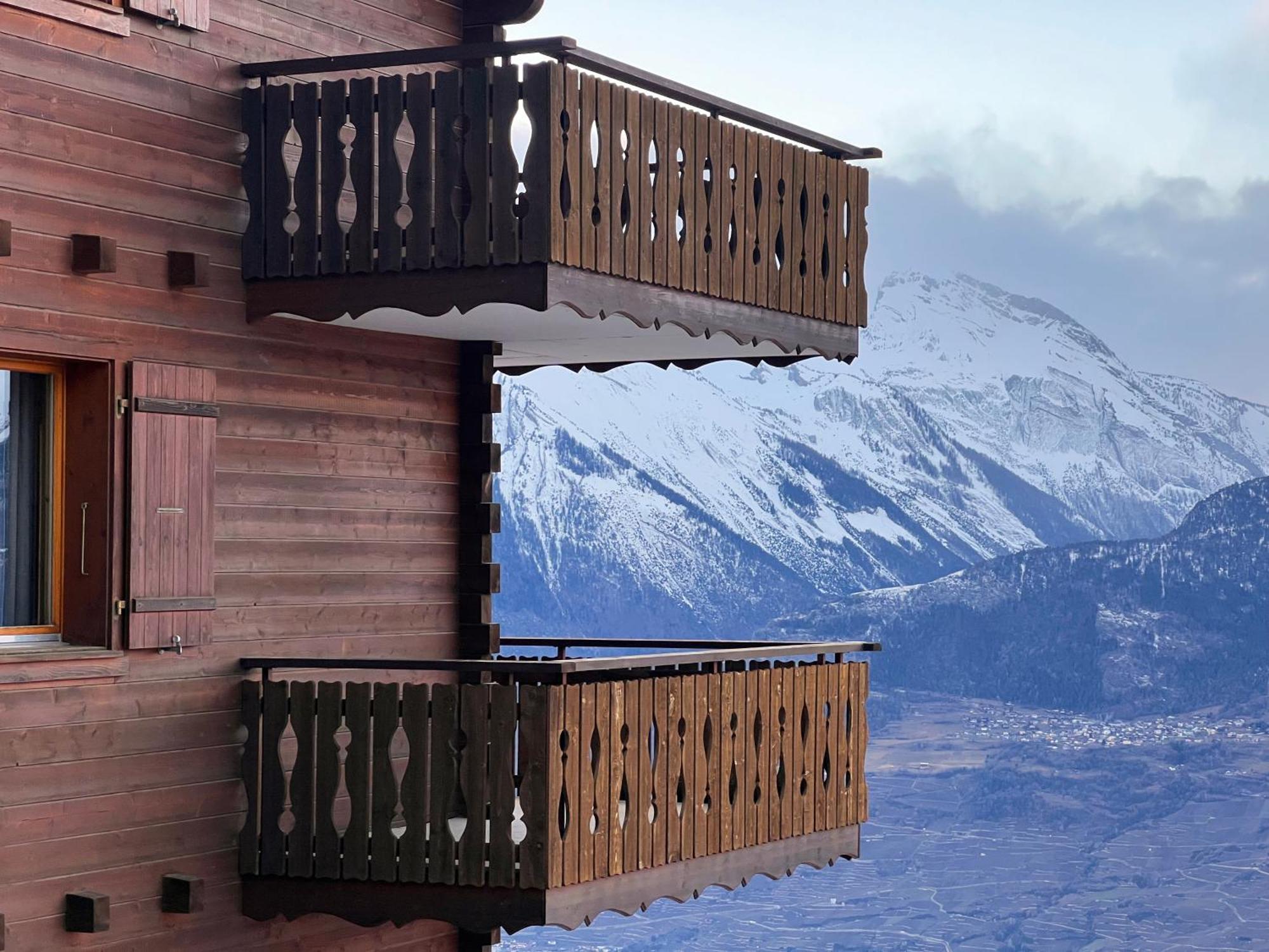 Hotel Chalet Royal Veysonnaz Exterior foto