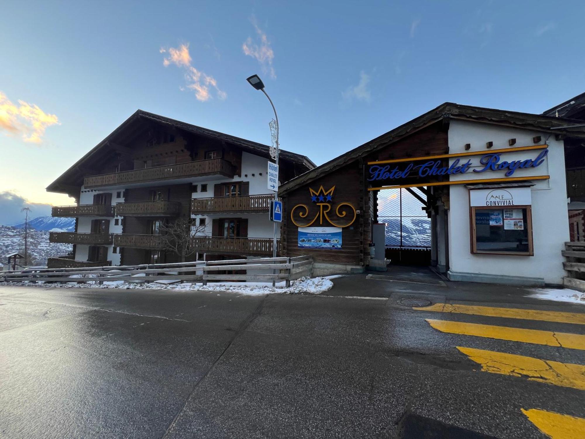 Hotel Chalet Royal Veysonnaz Exterior foto